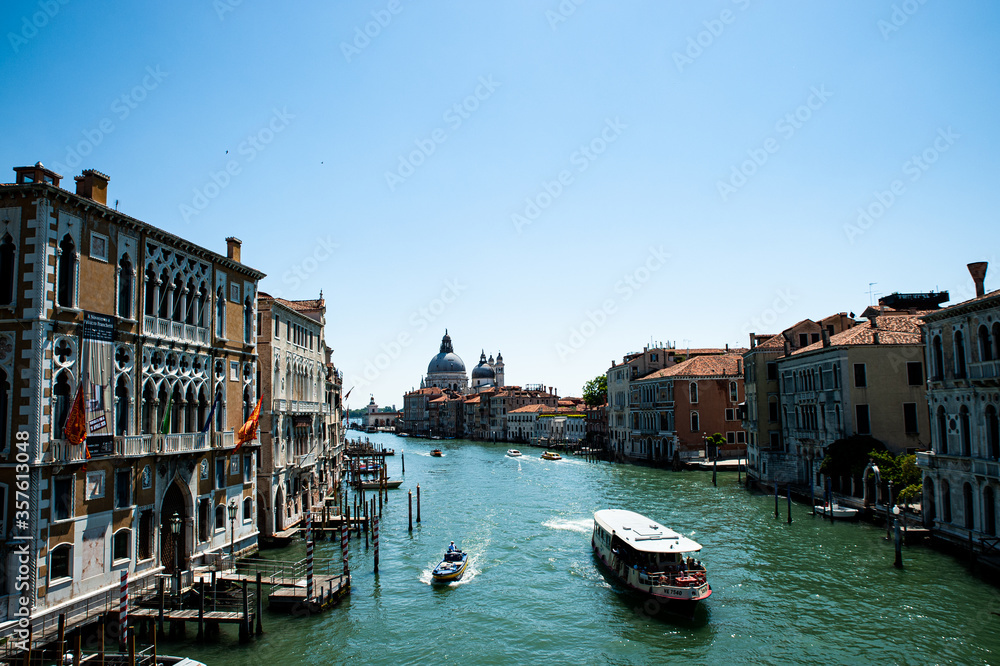 Venice canal grande (sight from Ponte dell'Accademia)