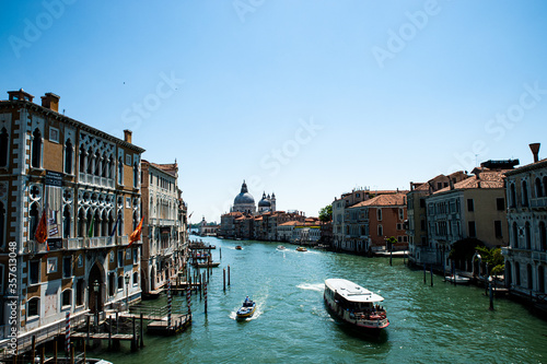 Venice canal grande (sight from Ponte dell'Accademia)