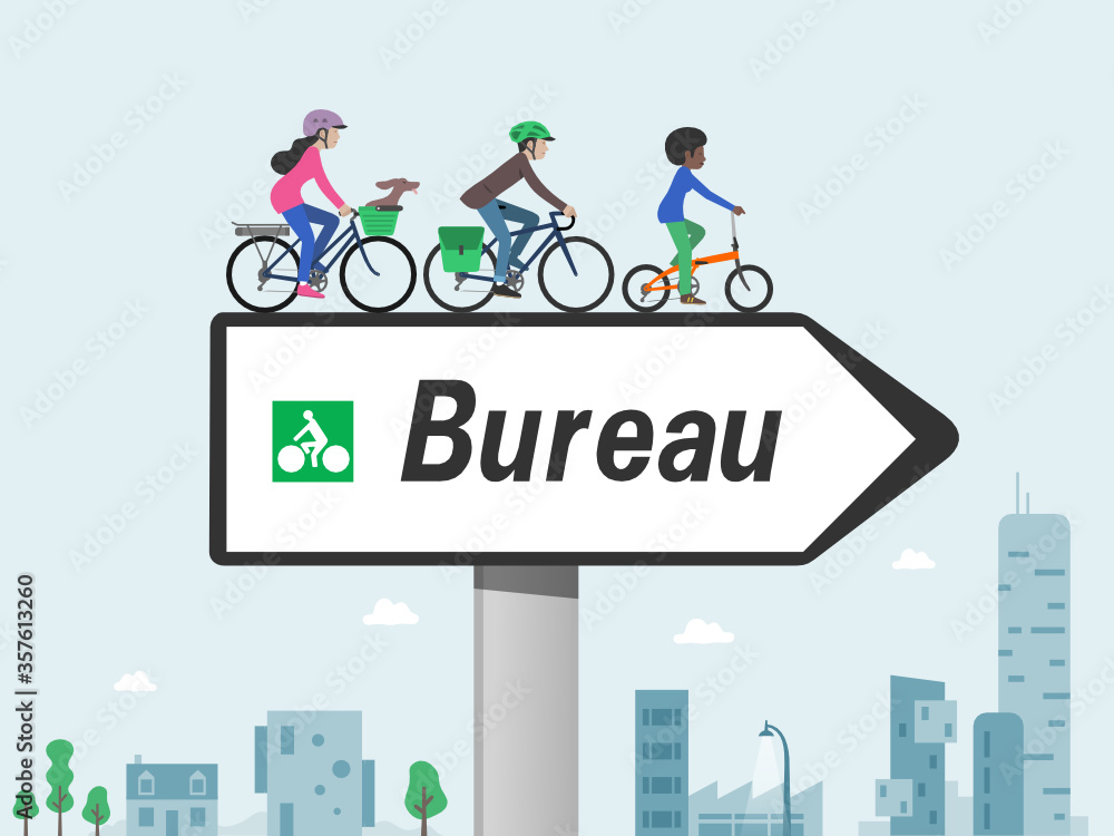 Bicycle commuting, Vélotaf