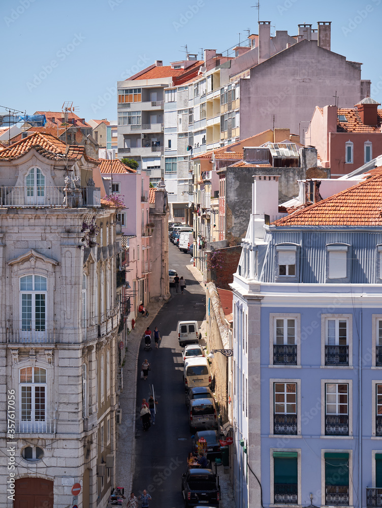 Rua de Veronica. Lisbon. portugal