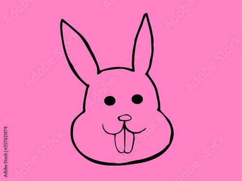 cute animals vector design. for logo and print
