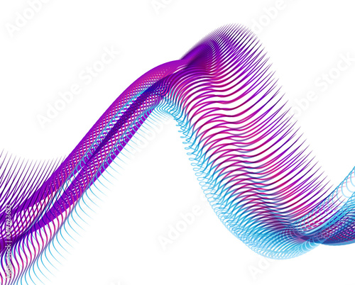 Abstract background blend wave line design for Wallpaper, Banner, Background, Card, Book Illustration, landing page