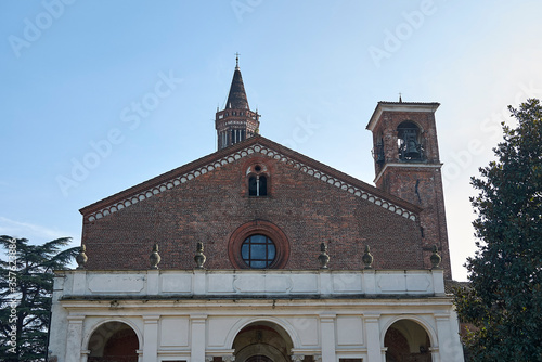 View of Santa maria di Chiaravalle abbey photo