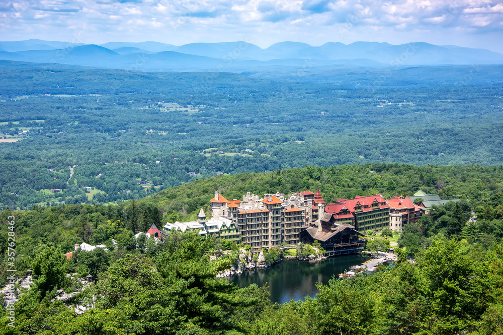 Scenic view of Mohonk Mountain House