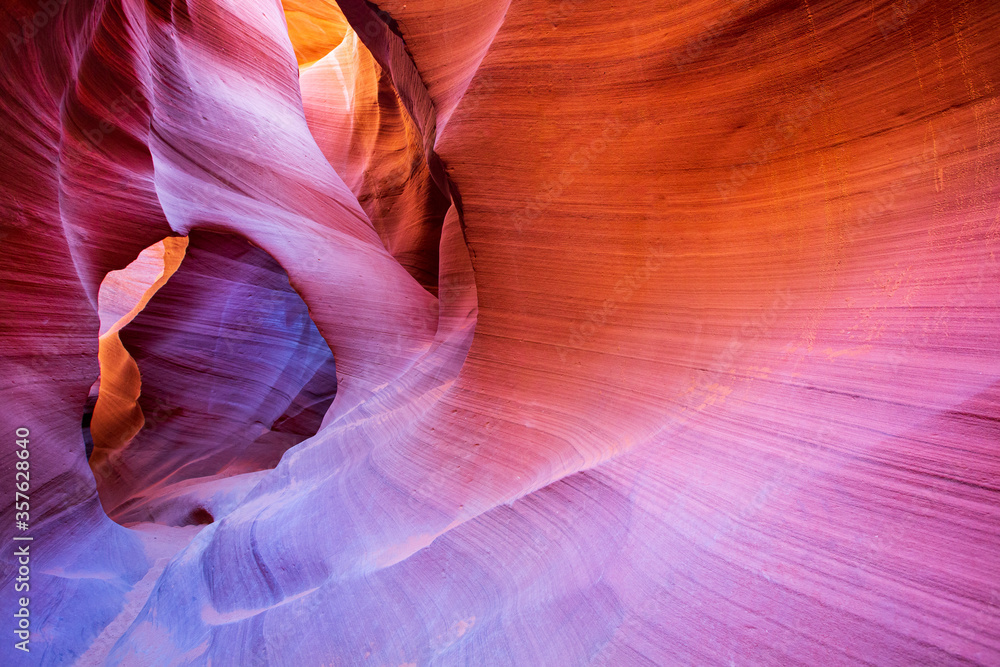 Obraz premium Abstract background Antelope Canyon, Arizona, America 