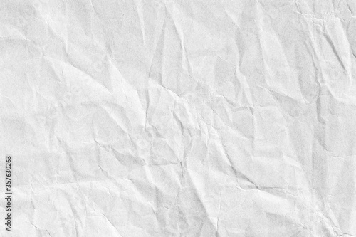 crumpled paper white grey background texture