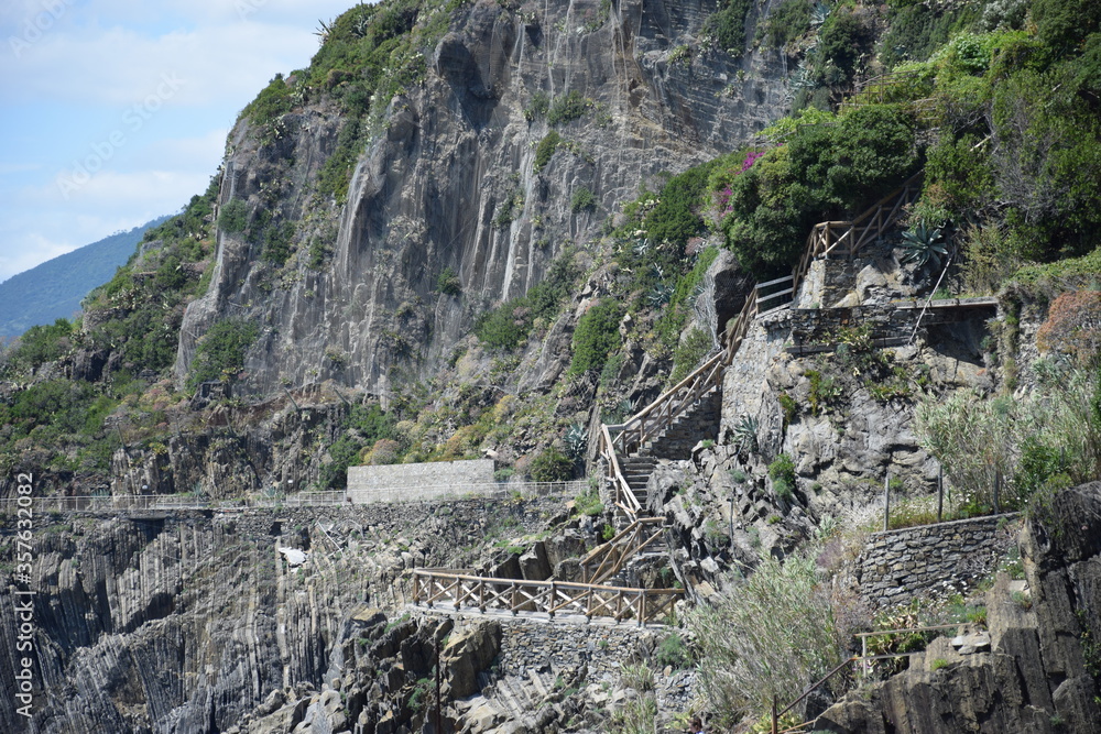 Naklejka premium Riomaggiore, Cinque Terre