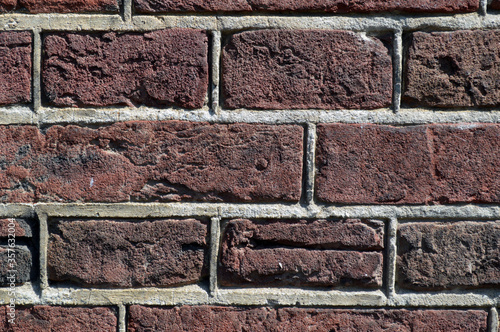 Ancient brick wall background