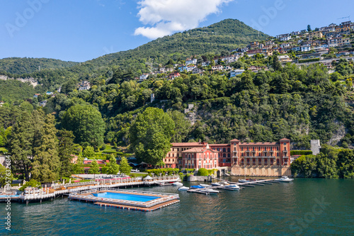 Villa d'Este in Cernobbio. Lake of Como in Italy