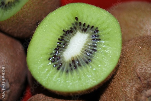 Obraz na płótnie owoc kiwi w salonie