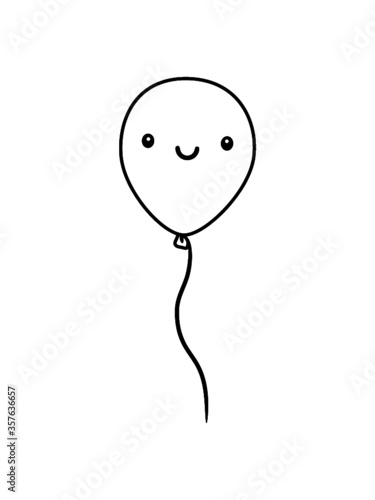 Süßer fliegender Luftballon Baby 