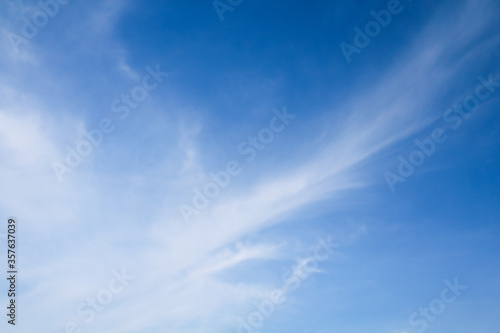The beautiful sky with cloud for background.