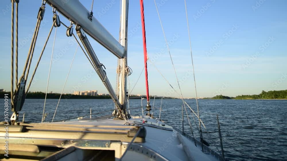 beautiful sunset view from luxury sail yacht at regatta, travel background beautiful sunset view from luxury sail yacht at regatta, travel background
