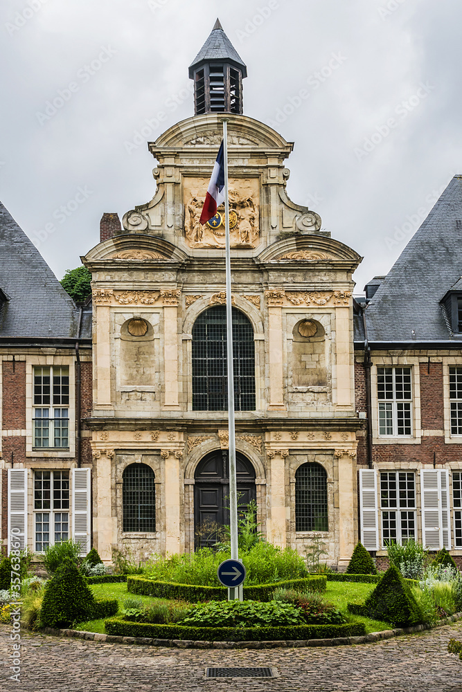 Chapelle du Fort du Reduit in Lille, France. The chapel du Fort (1707) is an example of French classical style.
