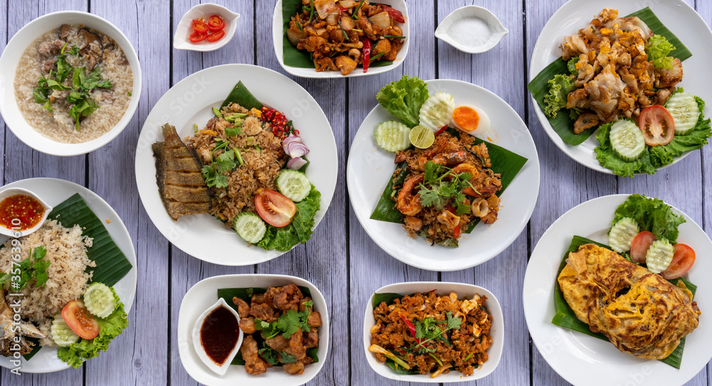 Thai Food Selections and Mixes