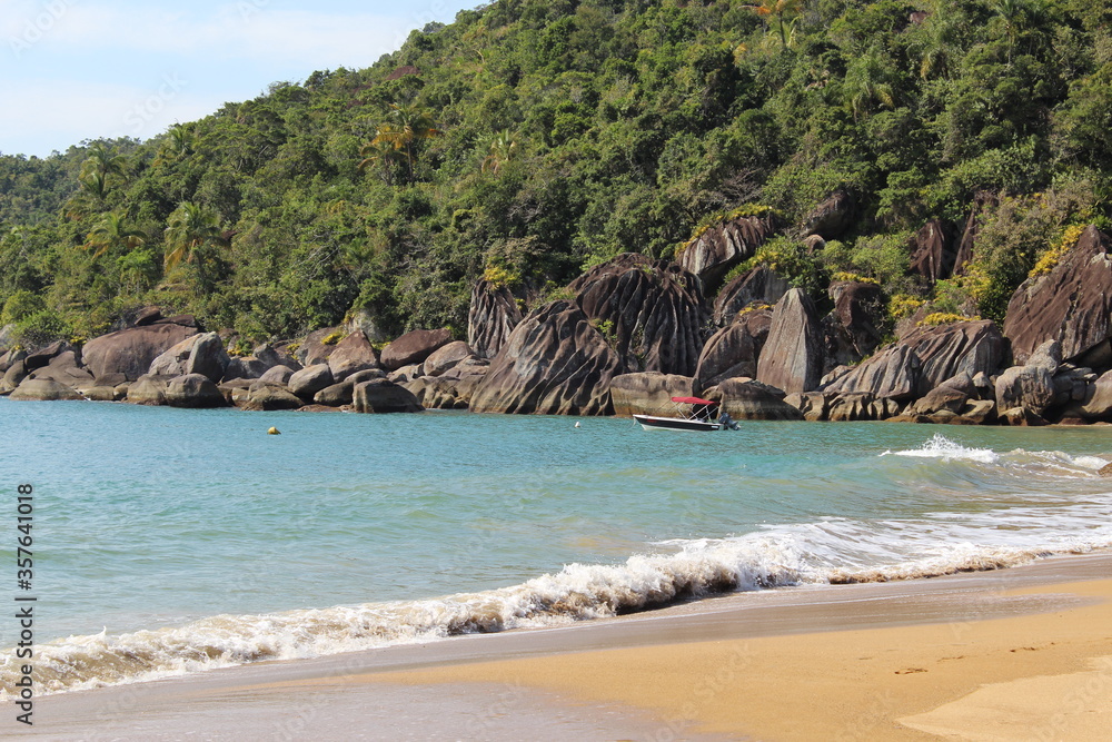 tropical beach in Brazil
