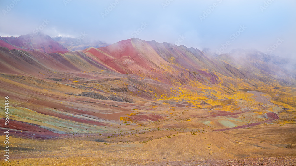 Rainbow Mountains in Kusco, Peru
