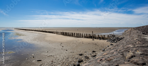 Slika na platnu North Sea at low tide. Germany Nordstrand