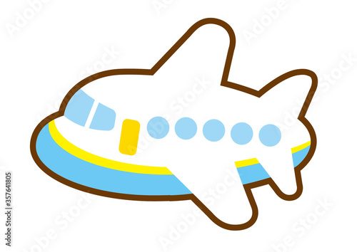 飛行機のイラスト