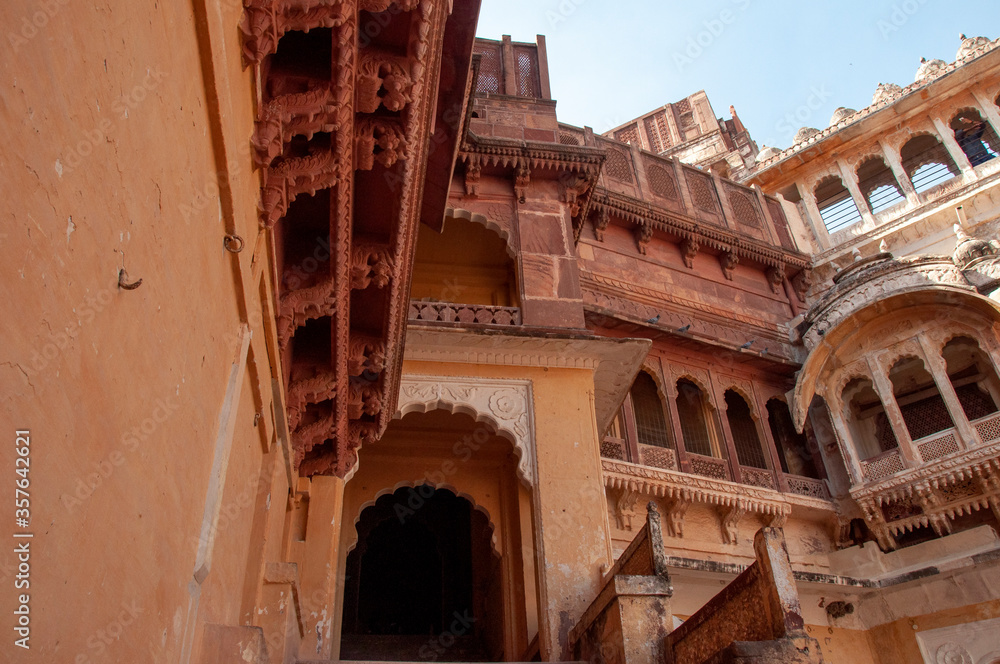 Mehrangarh fort is a beautiful fort situated in Jodhpur, Rajasthan