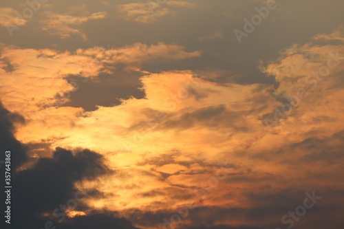 sunset sky background © วอน จังมึง