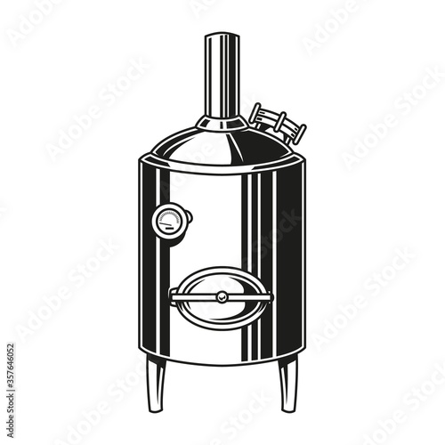 Vintage brewery equipment concept