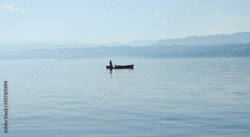 man in boat