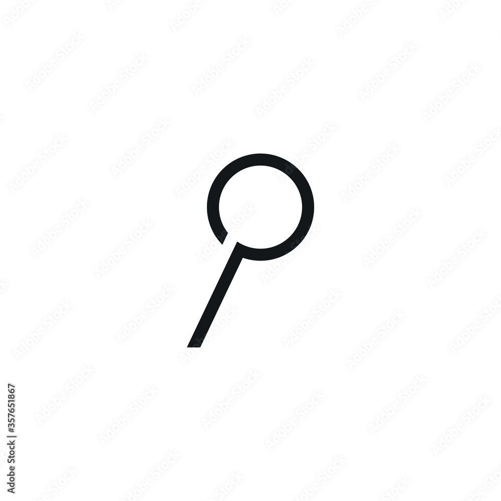 Pin icon. Vector Illustration Pin icon. Vector Illustration