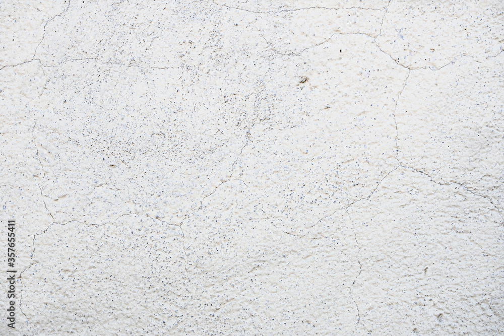 Fototapeta premium texture primed white wall with small cracks