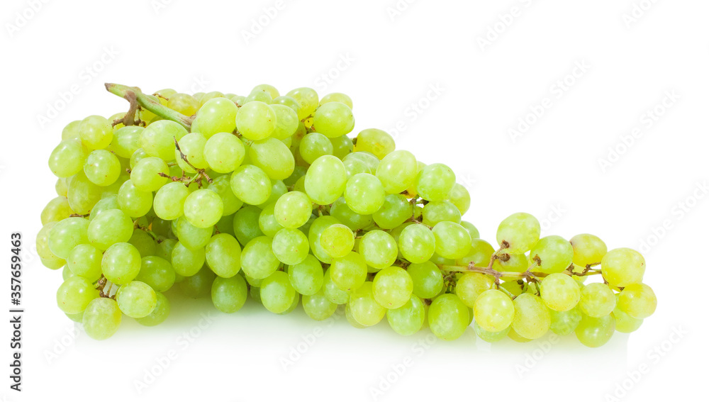 yellow grape isolated on white background yellow grape isolated on white background