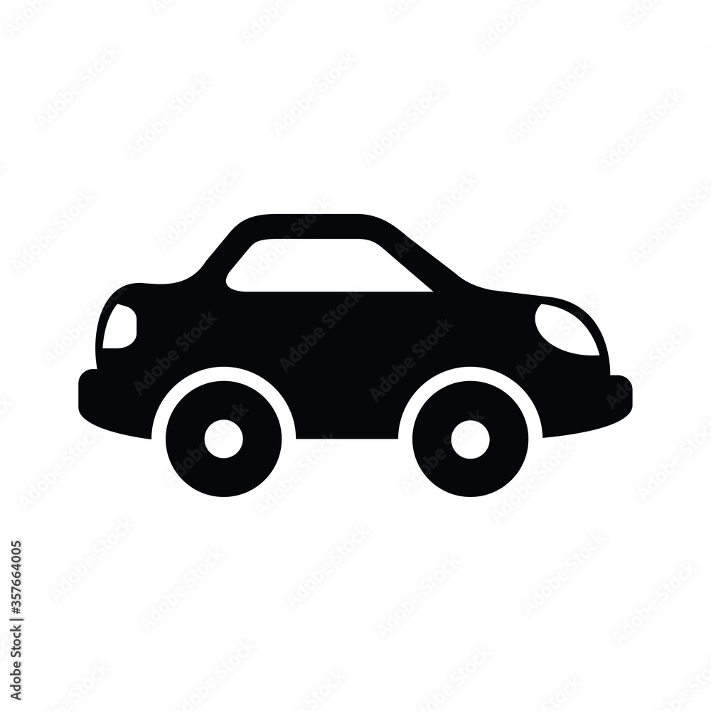 car icon logo illustration design
