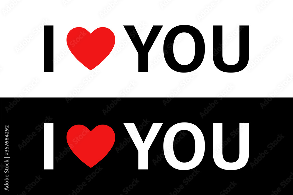 I love you vector isolated phrase. I love u with heart vector isolated sign for banner or poster. Geometric typography banner design. I love you vector isolated phrase. I love u with heart vector isolated sign for banner or poster. Geometric typography banner design.