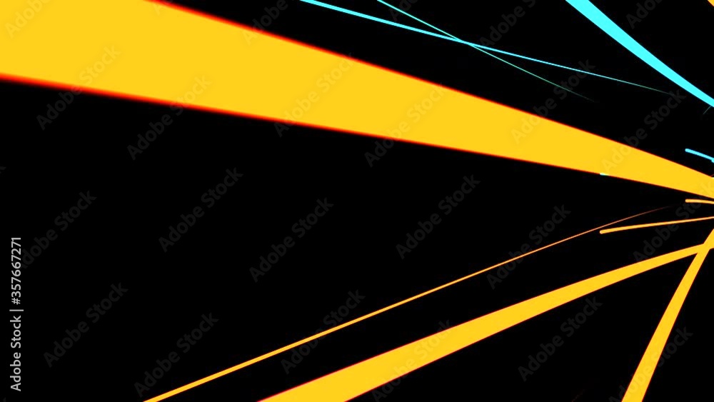 Looped animation colorful wallpaper 3d rendering.