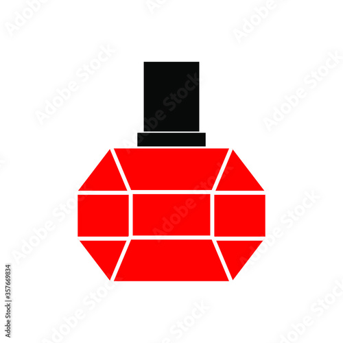 cosmetic vector design isolated white