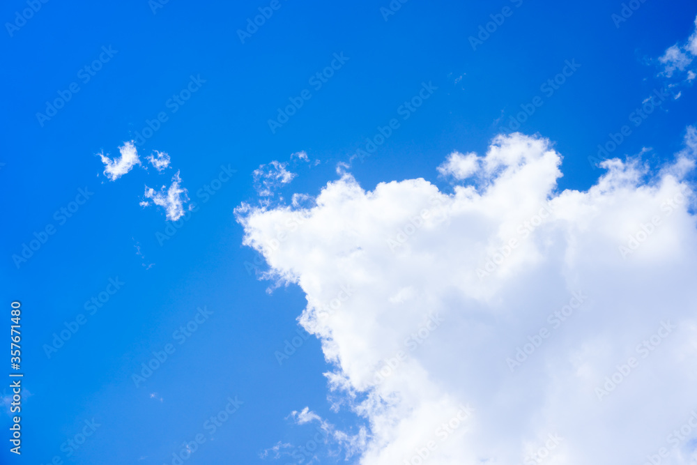 Blue sky with cloudy with background daylight, natural sky composition, element of design Blue sky with cloudy with background daylight, natural sky composition, element of design