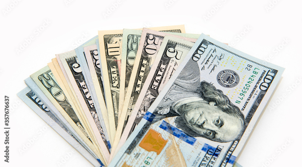 Various US dollar banknotes Various US dollar banknotes