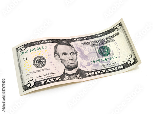 5 dollars banknote
