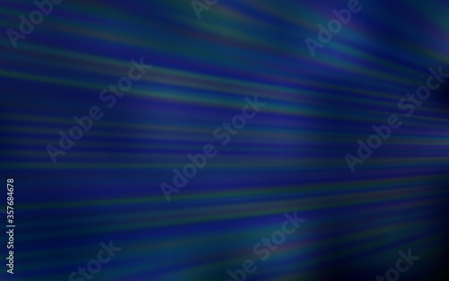 Dark BLUE vector background with stright stripes.