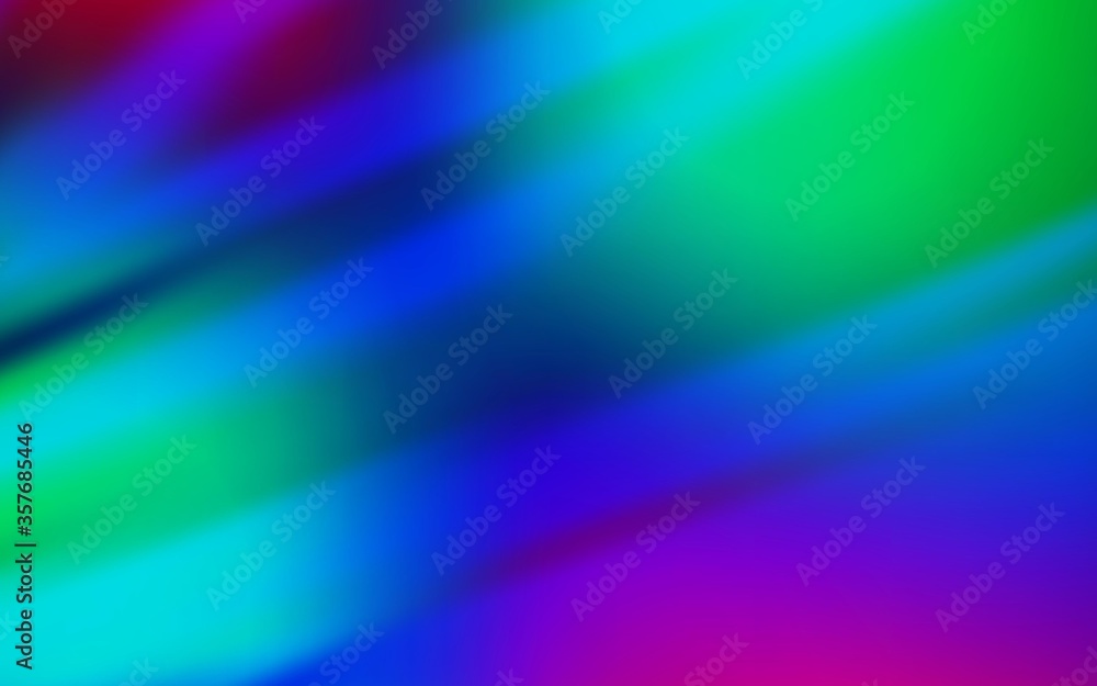 Light Blue, Red vector colorful blur background.