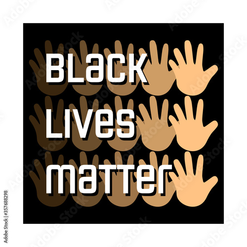 Black lives matter Banner for poster