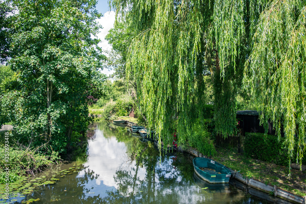 Obraz premium Canals in Amiens