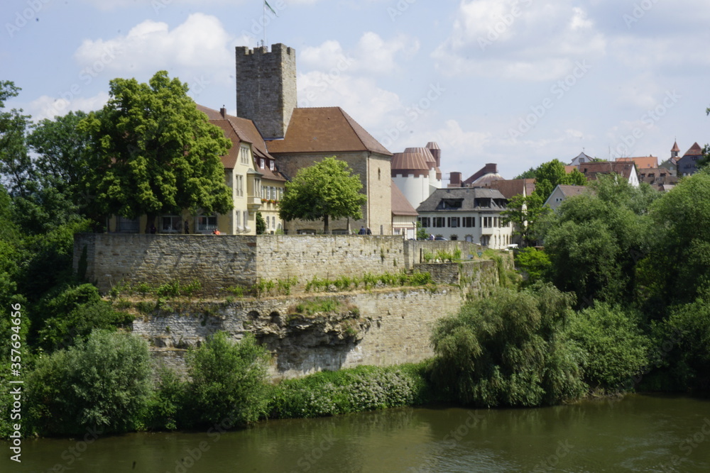 old town in the village