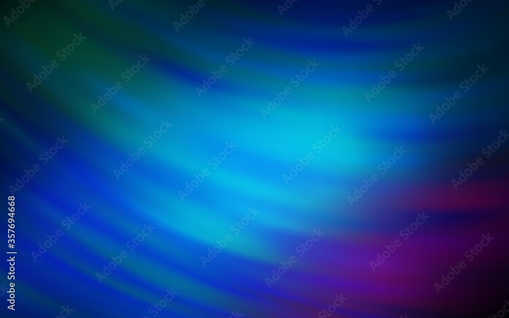 Fototapeta premium Dark Pink, Blue vector template with lines.