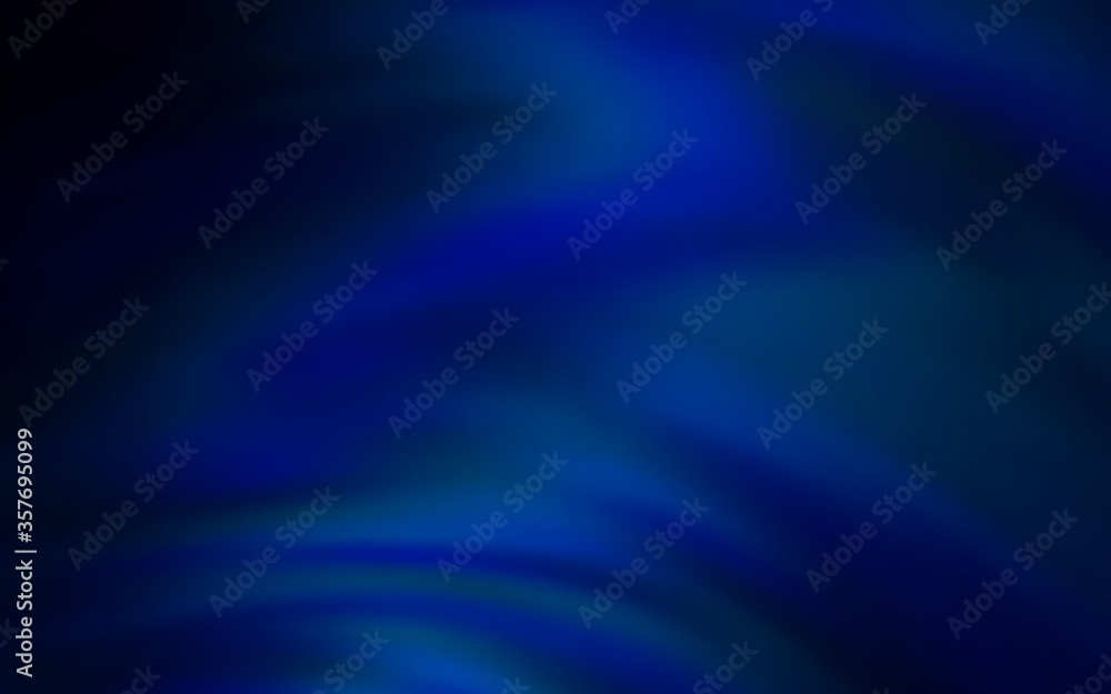 Fototapeta premium Dark BLUE vector modern elegant background.