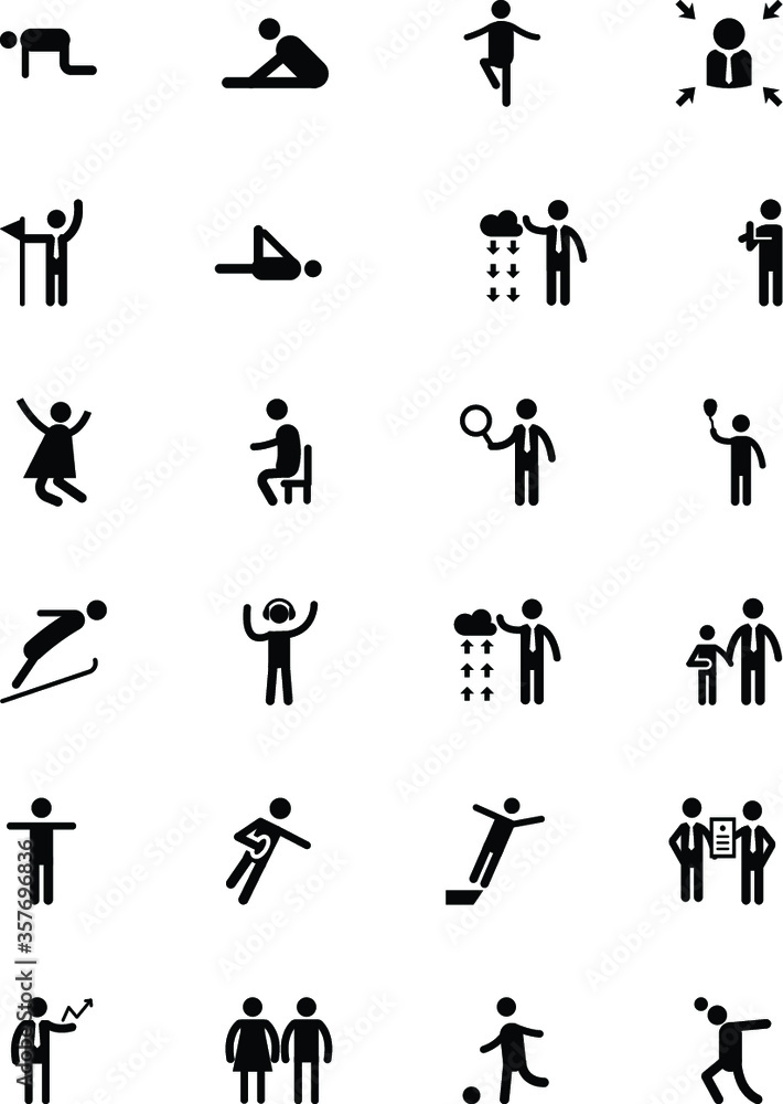 Human Avatar Vector Icons Human Avatar Vector Icons