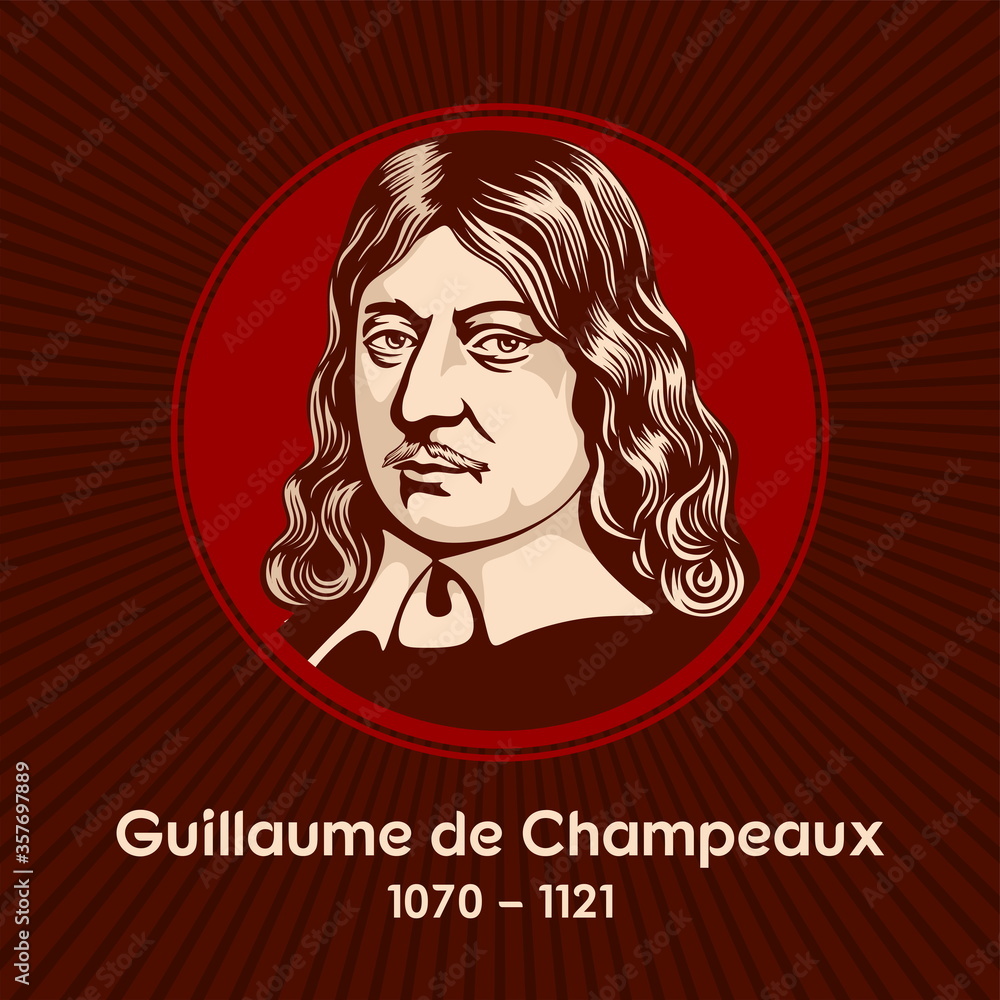 Guillaume de Champeaux (1070-1121), was a French philosopher and theologian. Guillaume de Champeaux (1070-1121), was a French philosopher and theologian.