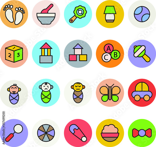 Baby Vector Icons Pack