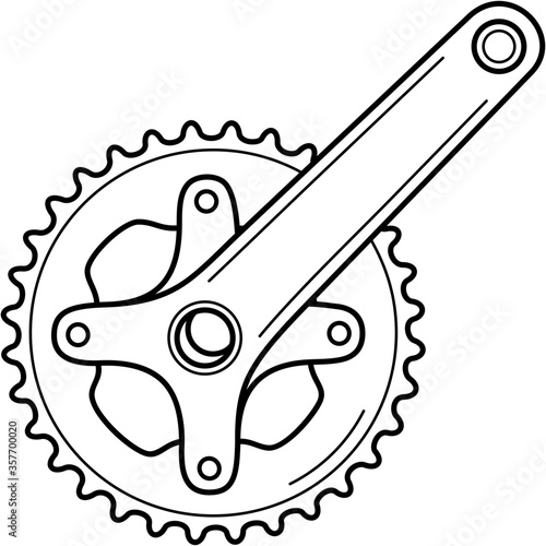 Bicycle crankset