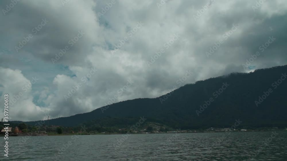 high mountain and lake of indonesian Bali island high mountain and lake of indonesian Bali island