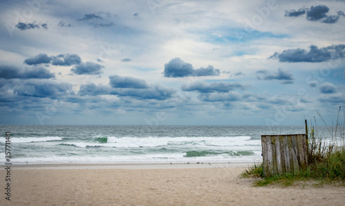 Empty Beach Scene